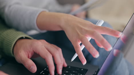 Planning,-couple-hands-and-laptop-with-finance