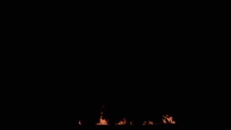 big fire explosion from the bottom of the screen, black background, transparent overlay with alpha matte, ​​big explosion effect video