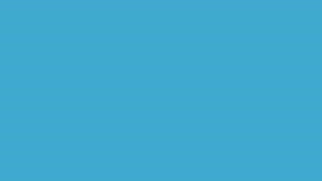 animación de texto del día mundial del corazón con el símbolo del signo del corazón en fondo azul texto gráfico en movimiento