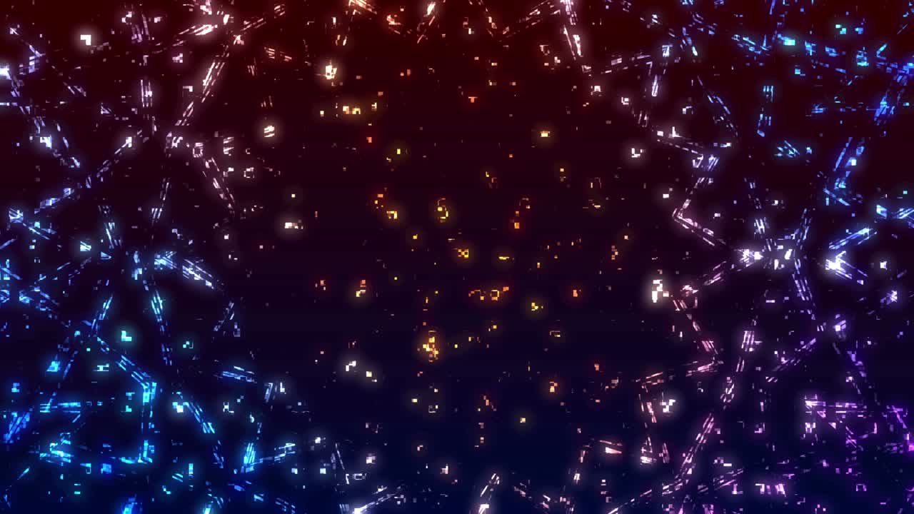 추상적인 반이는 배경 루프