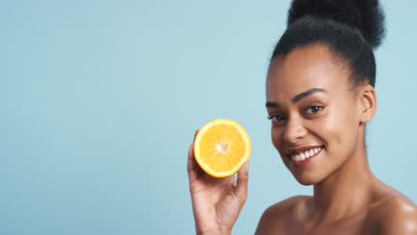 Lemon,-black-woman-skincare