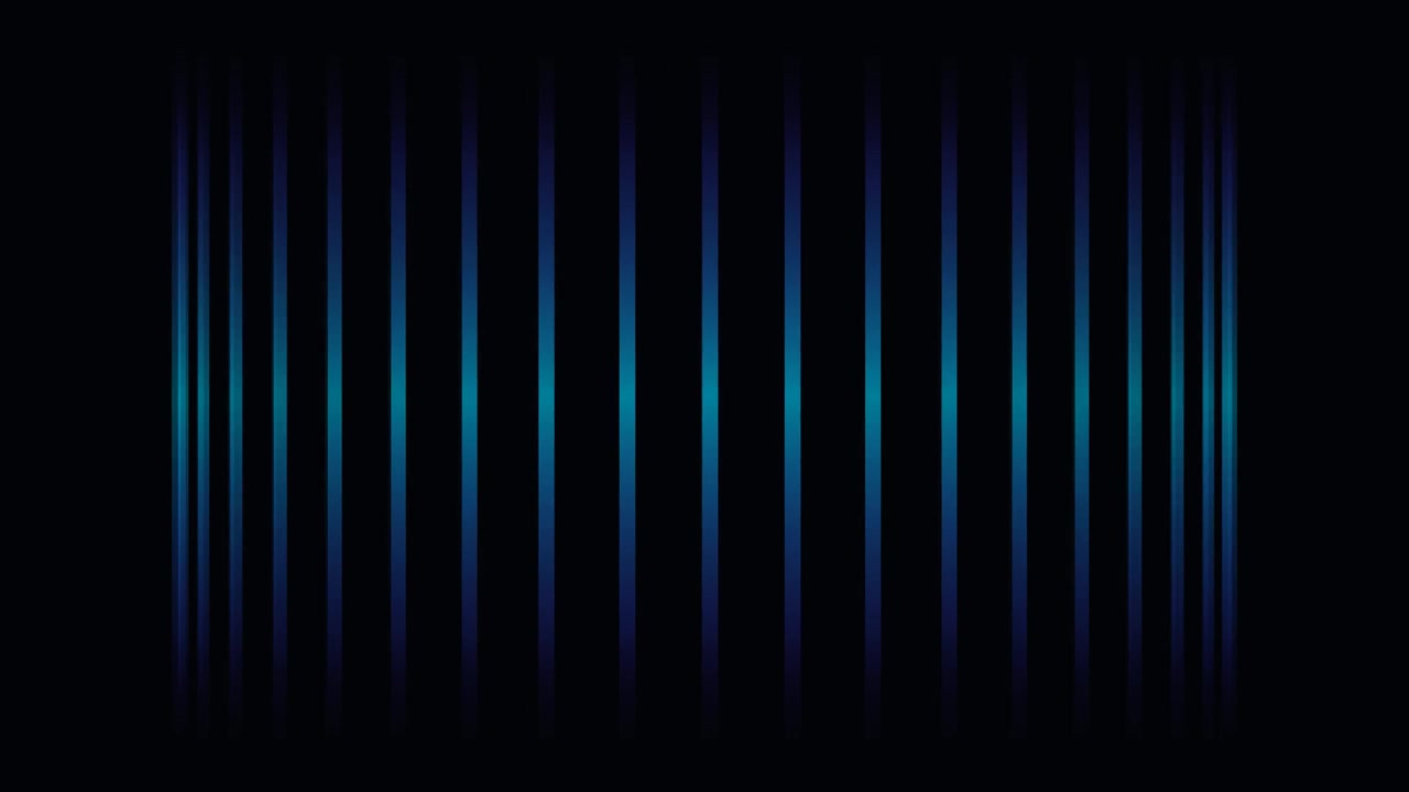 Abstract Background with Pulsing Vertical Blue Light Lines