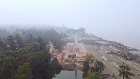 the brick industry developed around the alluvial soil along the ganga river