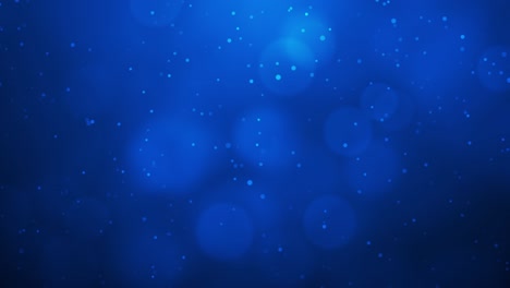 fondo de bokeh azul con bucle sin costuras desfocado
