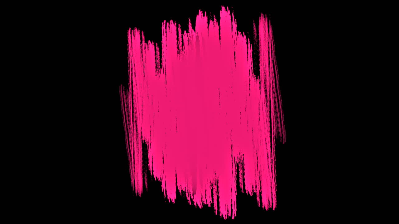 검정 그라데이션에 빨간색 페인트 브러시를 튀기다