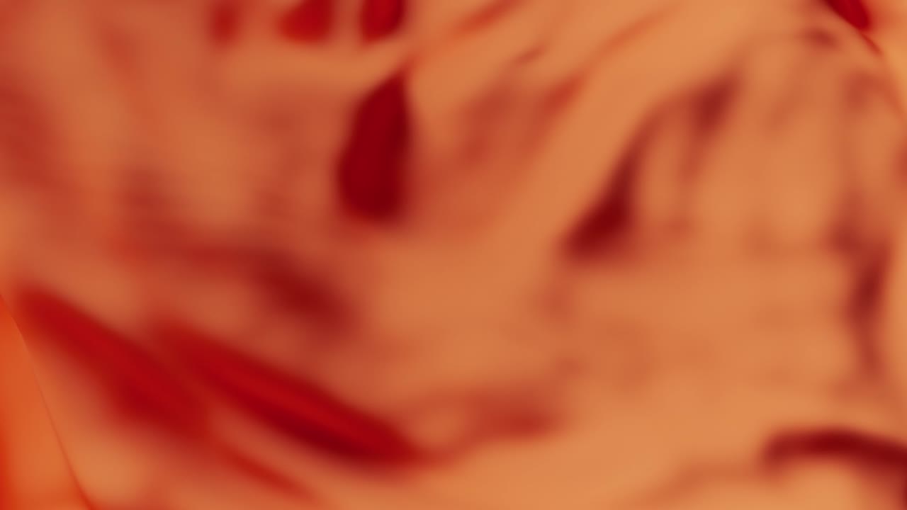 superficie de tela de onda roja. fondo suave abstracto. bucle sin costuras renderizado en 3d