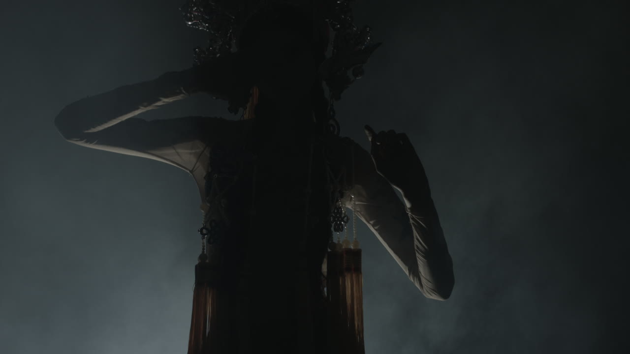 women slow dancing in the dark