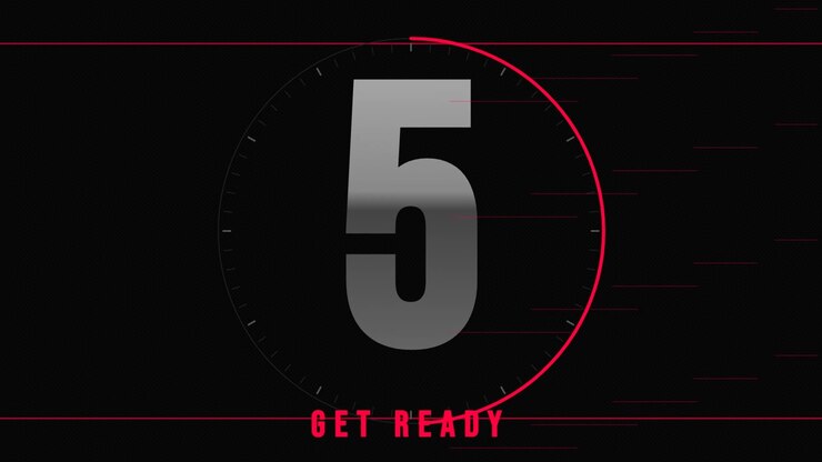 Digital Countdown Timer for Racing and Sports Events