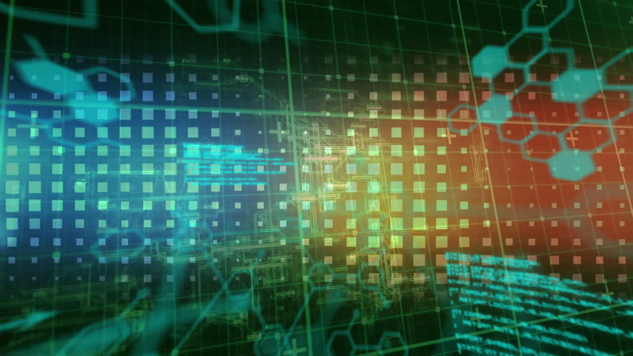 Animation of scientific data processing over grid