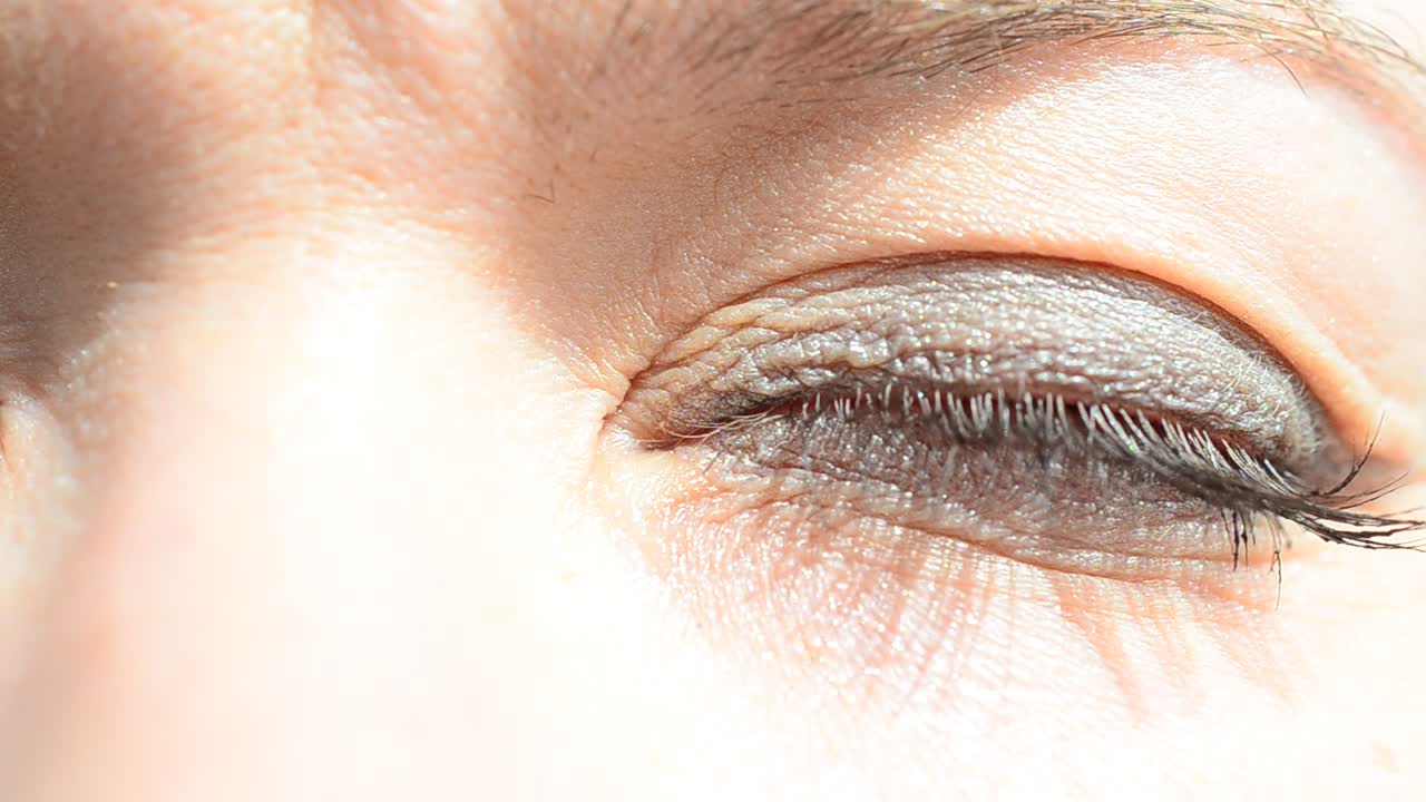 Female eye. Eyes and woman