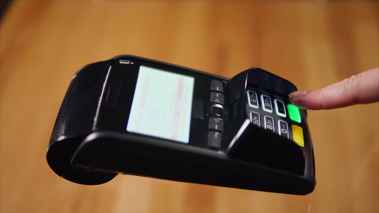 Using a Point of Sale Terminal for Payment