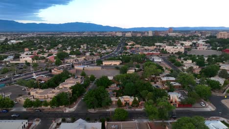 residential neighborhood outside of albuquerque, new mexico