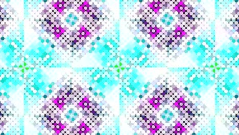kaleidoscopio en movimiento. gráficos en movimiento de 4k