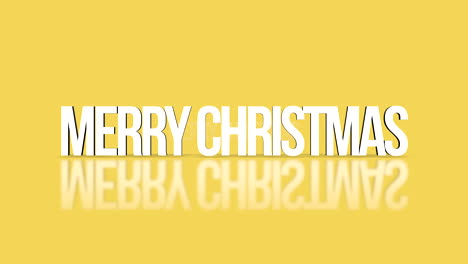 Rolling-Merry-Christmas-text-on-yellow-gradient