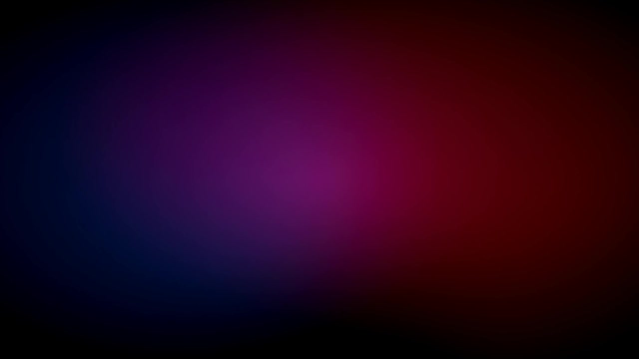 Abstract Red and Blue Light Leaks on Black Background