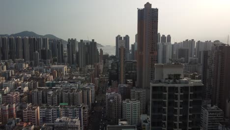 A-flight-past-apartments-and-skyscrapers-in-Hong-Kong