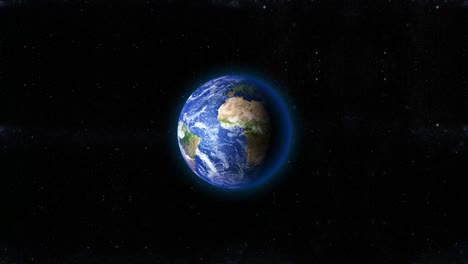 earth highlighting the country of ethiopia with glowing outline seen from space. - graphics