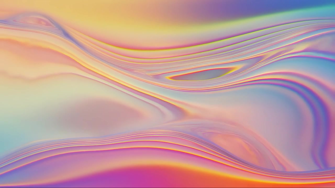Abstract Fluid Motion Background 4K