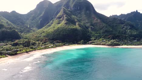 Epic-Aerial-view-of-island-coast