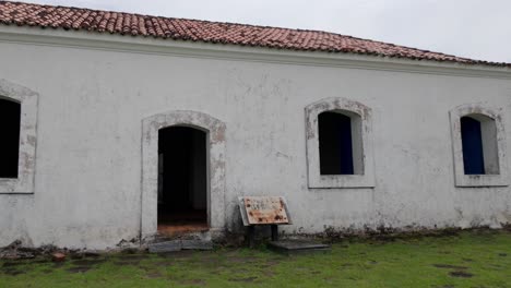 commander's quarters in são josé de macapá fortress. elegant living space showcases the hierarchy and lifestyle of high-ranking officers in colonial amazonian fort