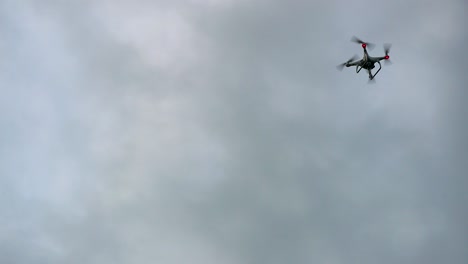 drone flying in air, slow motion,  wide shot