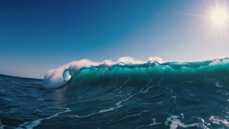 majestic ocean waves