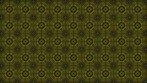 yellow color pattern gothic design animation motion graphics