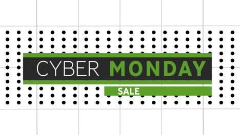 Animación-Del-Texto-De-Venta-Del-Cyber-Monday-Sobre-Fondo-Abstracto.