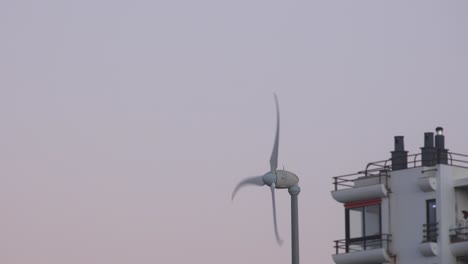 wind turbines produce sustainable alternative natural energy on clean nature power background with technology for environment