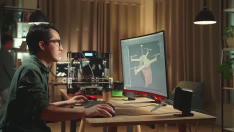 3d drone design at home