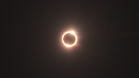 Total-Solar-Eclipse,-ring-of-fire.-Seamless-Loop