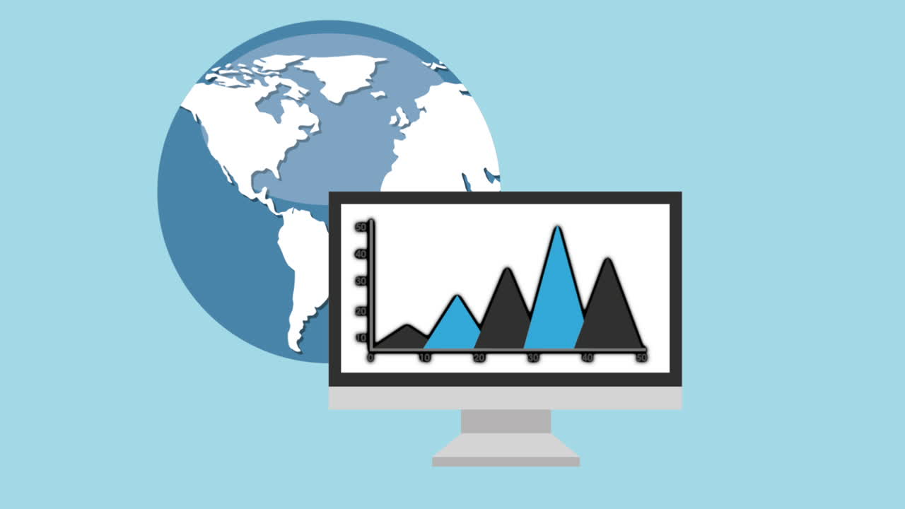 금융 아이콘 디자인, 비디오 애니메이션