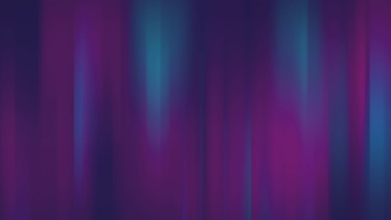 animación de formas azules y rosadas que se mueven sobre un fondo azul