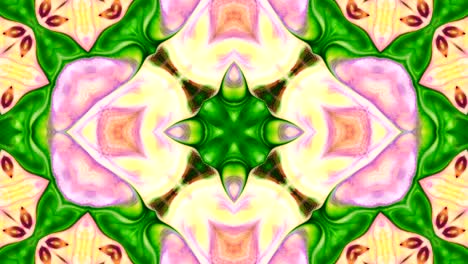 movimiento de fondo de kaleidoscopio abstractamente colorido