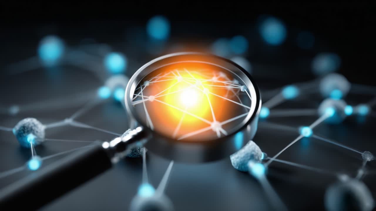 Exploring the Intricate Connection Between Data Points: A Magnifying Glass Over Symbolic Networks Illustrated with Dynamic Light Elements and Connections