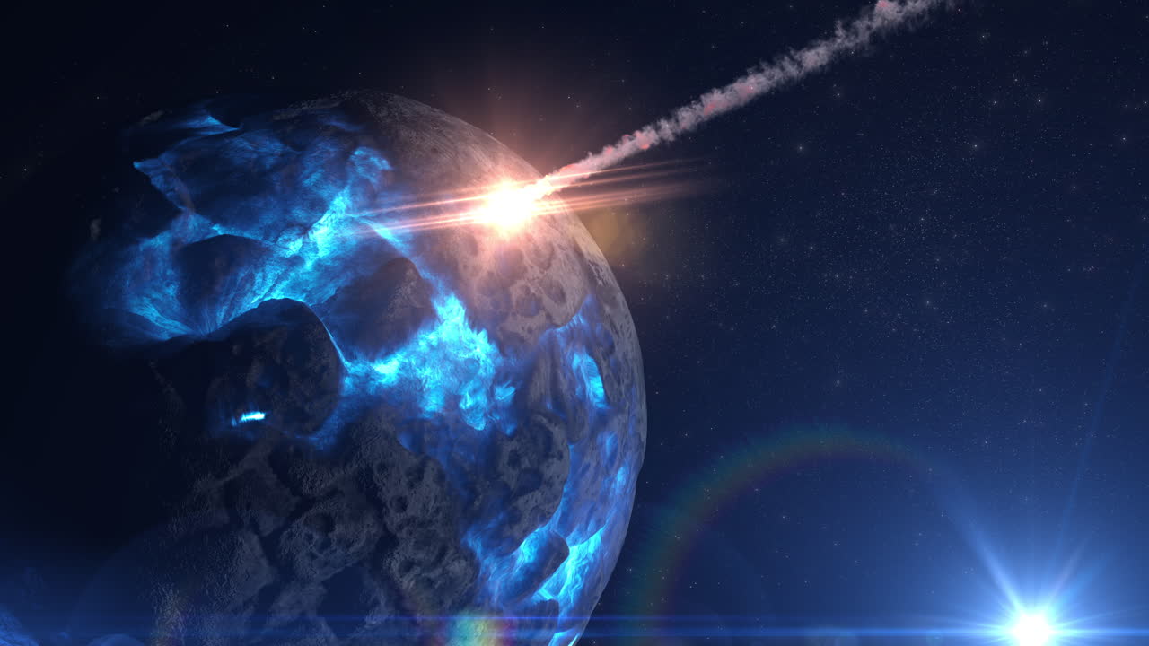 A Distant Planet Under Attack