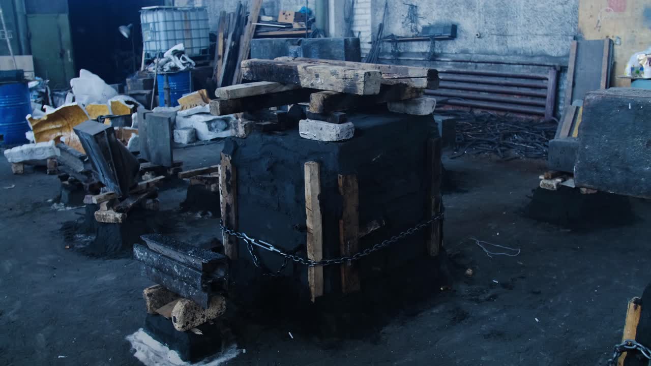 금속 주조 공장에서의 금속 주공 프로세스