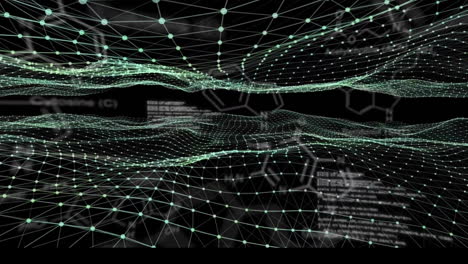 Animation-of-data-processing-and-networks-of-connections