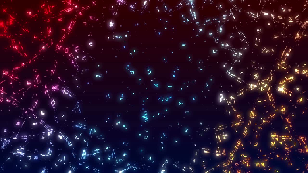 추상적인 반이는 배경 루프