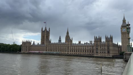 river thames with a view of westminster palace