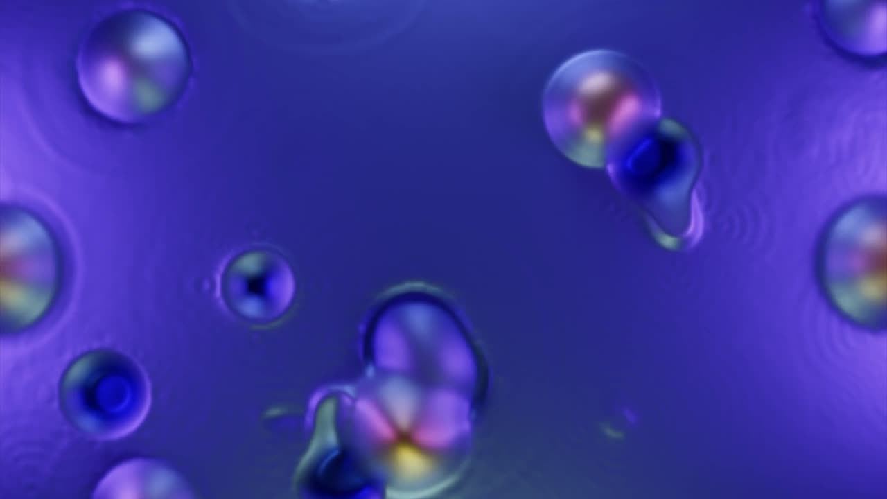 Abstract Blue and Purple Geometric Pattern