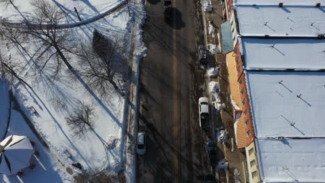 Stockbridge-Michigan-Town-Reveal-Aerial-by-Drone