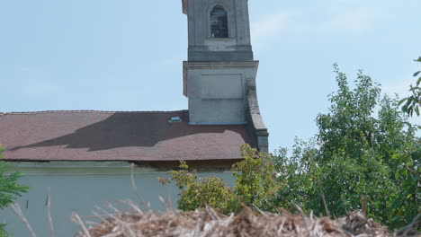 vieja iglesia de campo en el verano 06