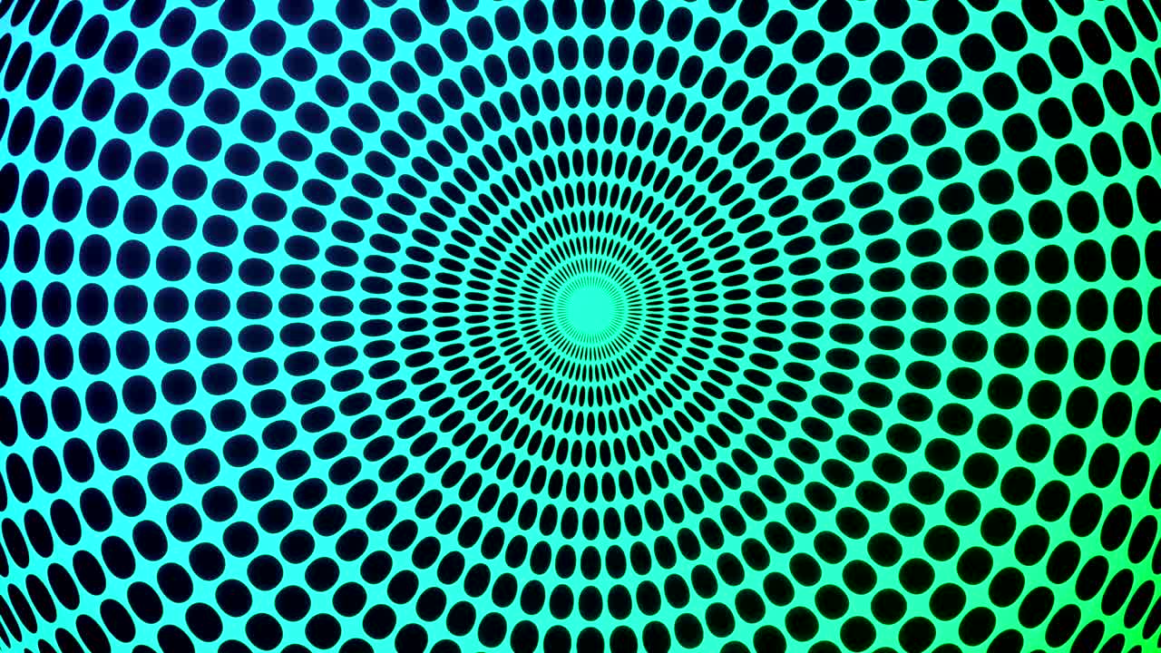 Abstract Circular Pattern with Gradient