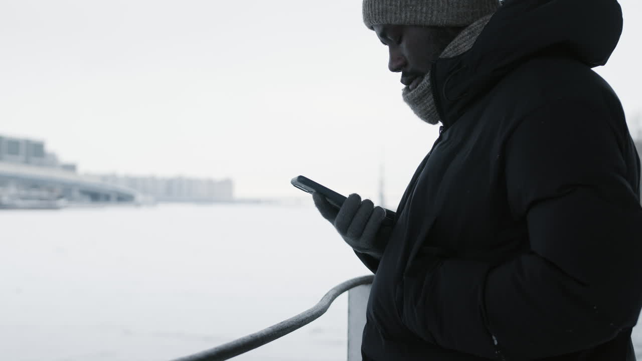 눈이 내리는 날에 불행한 사람