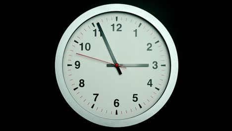 white wall clock says 3  minutes until 3 p.m.