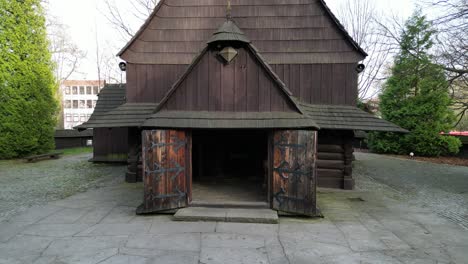 historic wooden church architecture