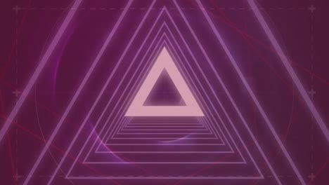 animación de formas en movimiento sobre fondo negro