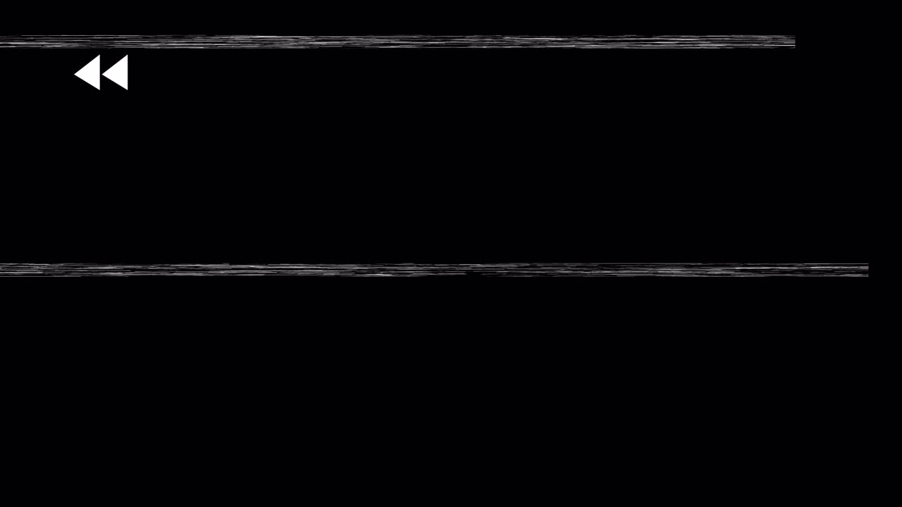 Flackernder weißer horizontaler Linien-Glitch-Effekt