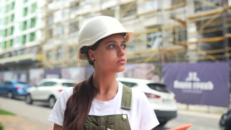 construction worker on a building site